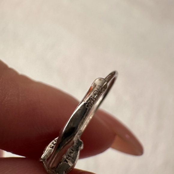 Peridot and Sterling (925) Earrings - Picture 4 of 4